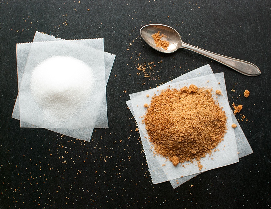 White sugar vs Coconut Sugar